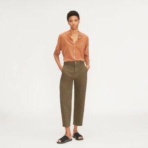 Everlane Utility Barrel Pant - Dark Moss
